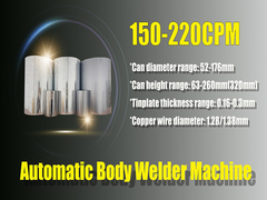 Общая машина сварщика тела консервной банки для еды может делающ машину