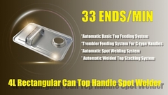 Автоматический сварочный аппарат зажима крышки сварочного аппарата первого места крышки сварщика волочения уха 4L