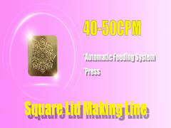 Подгонянный контейнер олова делая машину с силой 3 участков 380В 50Хз