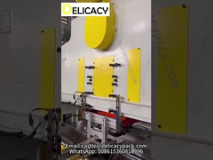 Высокоскоростная полностью автоматизированная производственная линия для 4L прямоугольных консервных дна