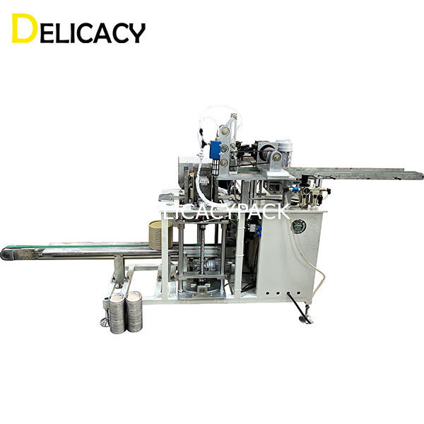 Автоматический металл может делающ напряжение тока штабелеукладчика 380V 50Hz крышки машины