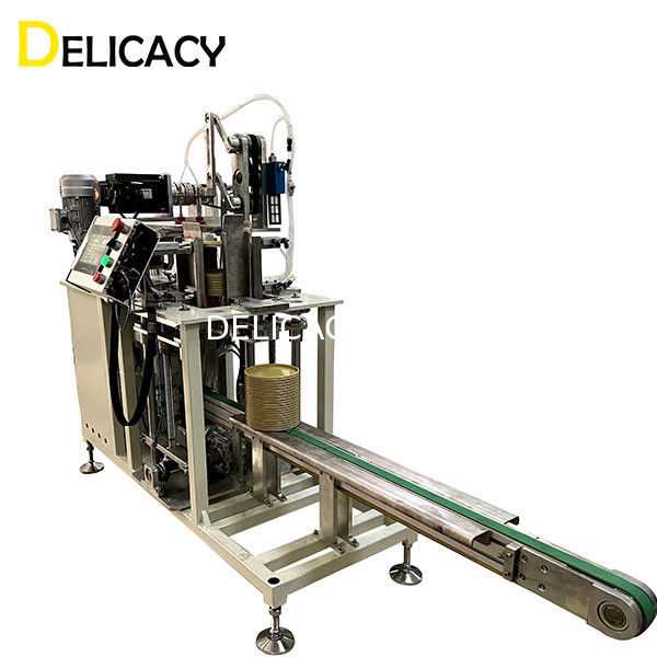 Автоматический металл может делающ напряжение тока штабелеукладчика 380V 50Hz крышки машины