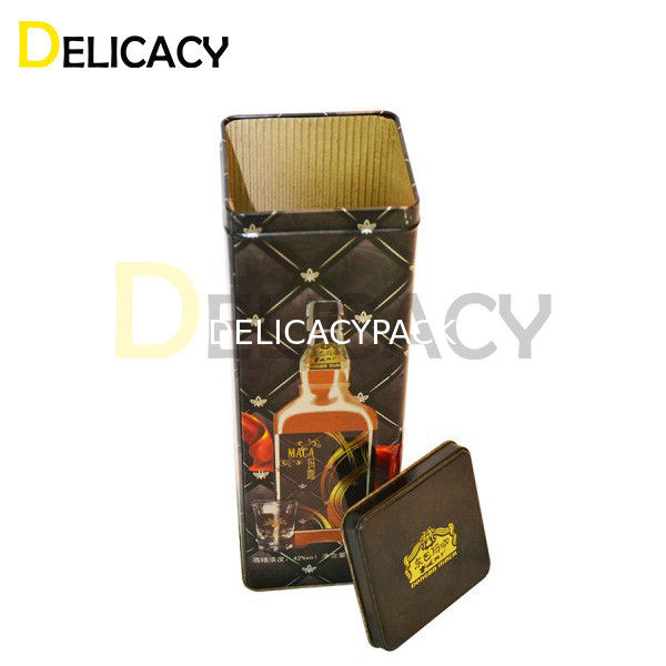 Консервный коробка для упаковки виски прямоугольная коробка для вина ячменная консервная банка