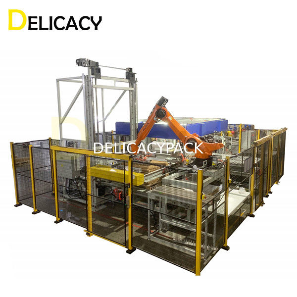 Повышение эффективности производства с помощью полностью автоматизированной роботизированной упаковочной машины для легко очищаемых крышек